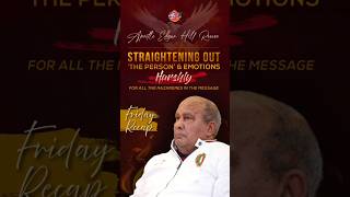 STRAIGHTENING OUT “THE PERSON” & EMOTIONS HARSHLY | PART 1