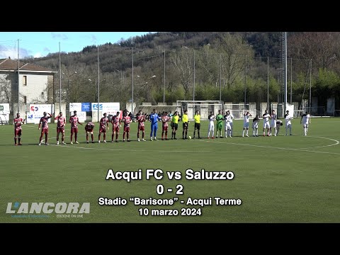 Calcio - Acqui FC vs Saluzzo 0 - 2 (10 marzo 2024)