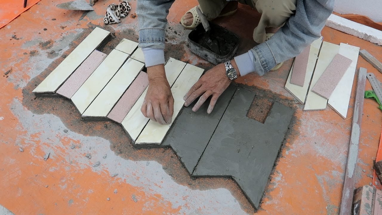 Fun Ideas With Cement Techniques Making a Cement Pots Beautiful And Easy YouTube