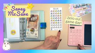 August Savey McSave | 6 Month Emergency Fund | Zero-Out | Game Day | Cash Stuffing | Budgeting