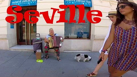 A Walking Tour of Lovely SEVILLE, SPAIN (Sevilla)
