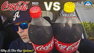 CocaCola® Yellow Cap VS CocaCola Red® Cap! | WHY Is This Cap Yellow?  | theendorsement