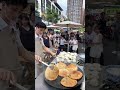 Set up a street stall to make and sell scallion pancakes to earn money. #A money - making business