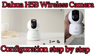 Vidéo: caméra de surveillance intérieure Wi-Fi Dahua - DH-IPC-H5BP-0360B