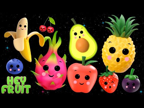 Smoothie Mix!- Fruits Fun Dance Video With Music And Animation - Hey Fruit Sensory