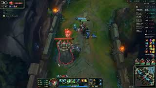 League of Legends Season 13 - Custom Game - Teemos Ultimate Ambush & Thresh inhuman reaction