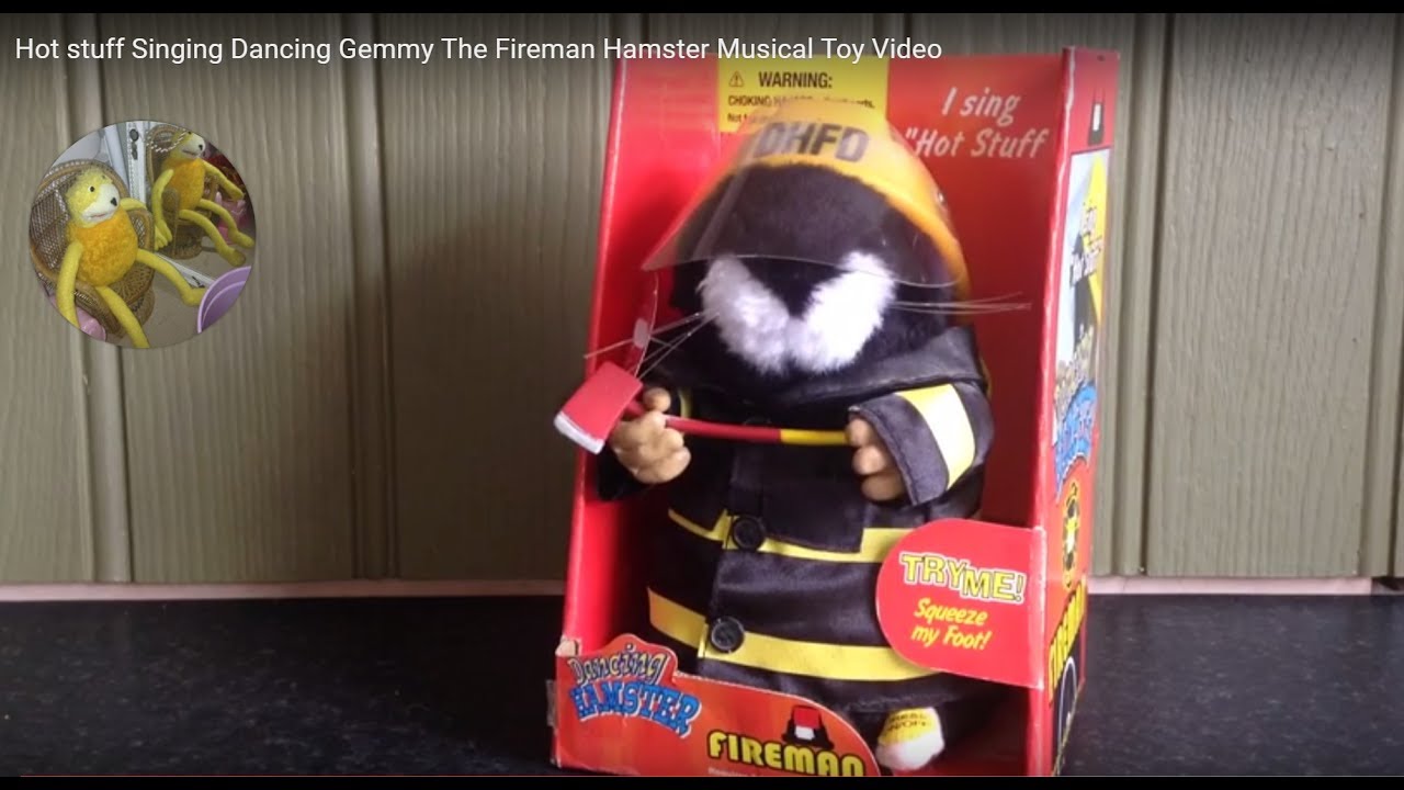 singing toy hamster