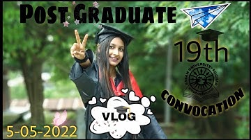 My MSc Convocation👩‍🎓 | 19th Convocation✨ | Assam University | VLOG📸 | Anasuya Nath