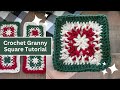 Crochet Granny Square Tutorial