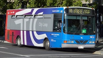 ACTION #135 Dennis Dart SLF; A ride on Canberra