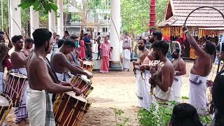 Panchari Melam-Kodakara unni-Seeveli-Ezhunnallippu-Valiya vilakku-Thiruvutsavam 2024-12