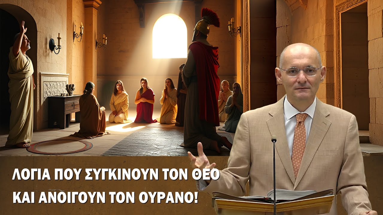 Λόγια που συγκινούν τον Θεό και ανοίγουν τον ουρανό! [Πραξ. ι' 34-41, Μαθ. 30]