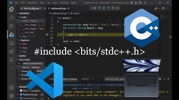 How to add C++ "bits/stdc++.h" header files on a M1 or M2 Macbook (with vs code) 2023