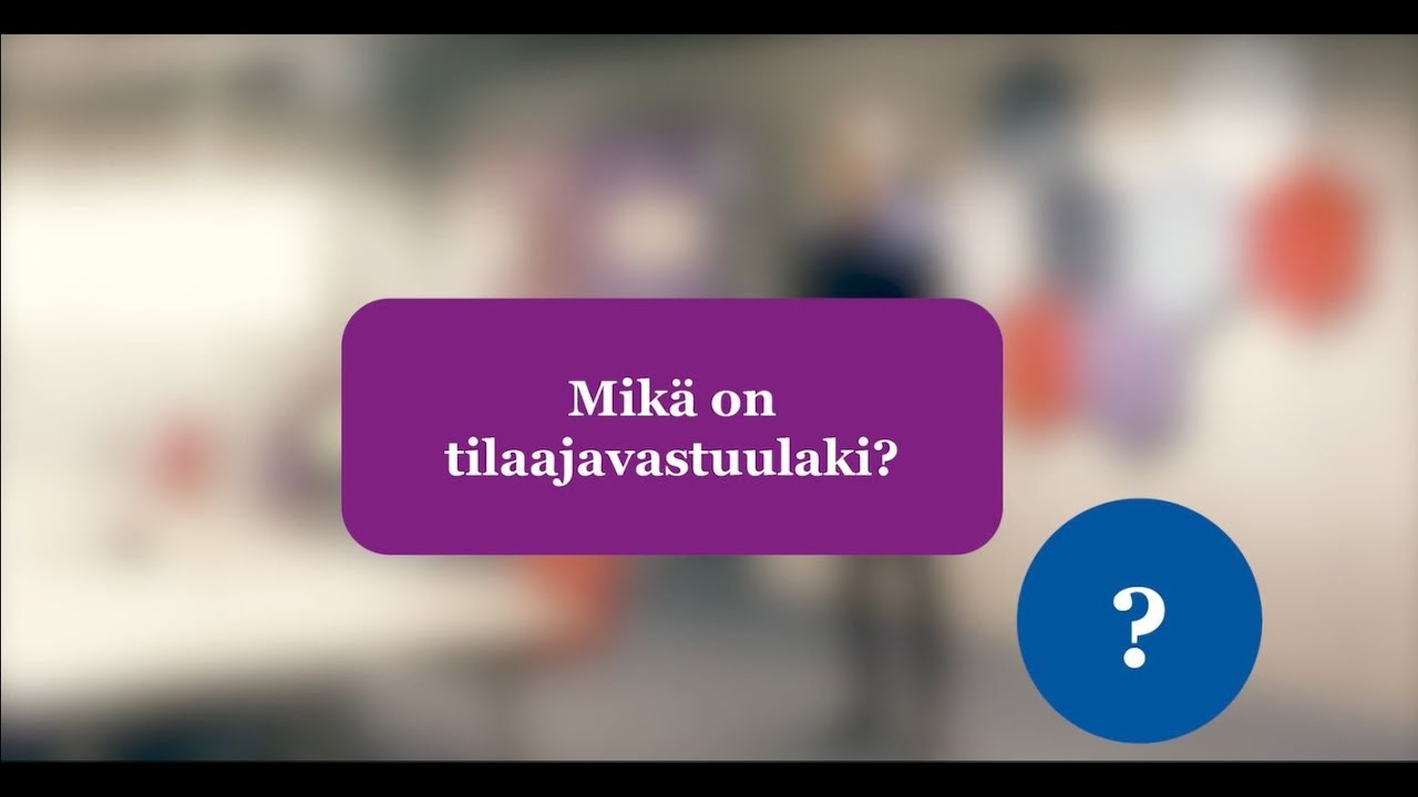 Tilaajavastuu  - Työsuojeluhallinto