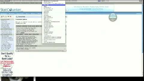 Statcounter Tutorial