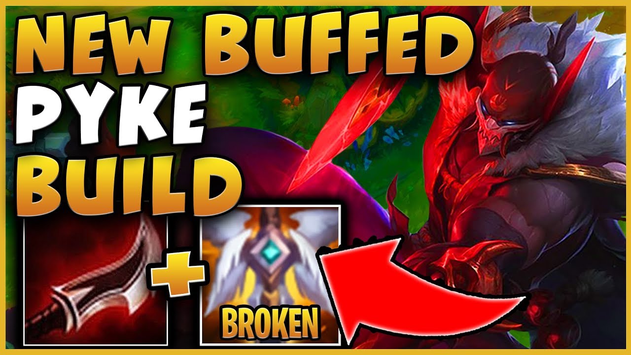 BRAND NEW BUFFED PYKE BUILD!?! GUARDIAN'S ANGEL IS SO BROKEN ON PYKE!!! PATCH 9.14