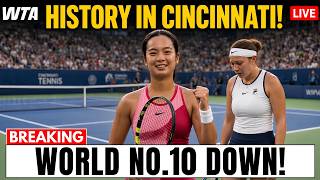 BOMBSHELL IN CINCINNATI Alex Eala Shocks World No 10 Amanda Anisimova in MASSIVE WTA Upset