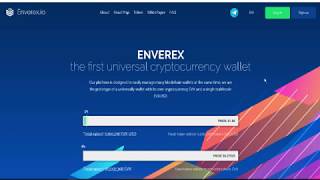 Evnerex  новый мультивалютный кошелек