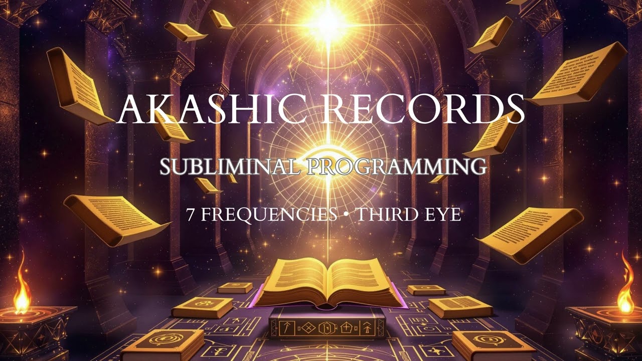AKASHIC RECORDS Access Subliminal | Ancient Wisdom | Third Eye Activation | Cosmic Knowledge