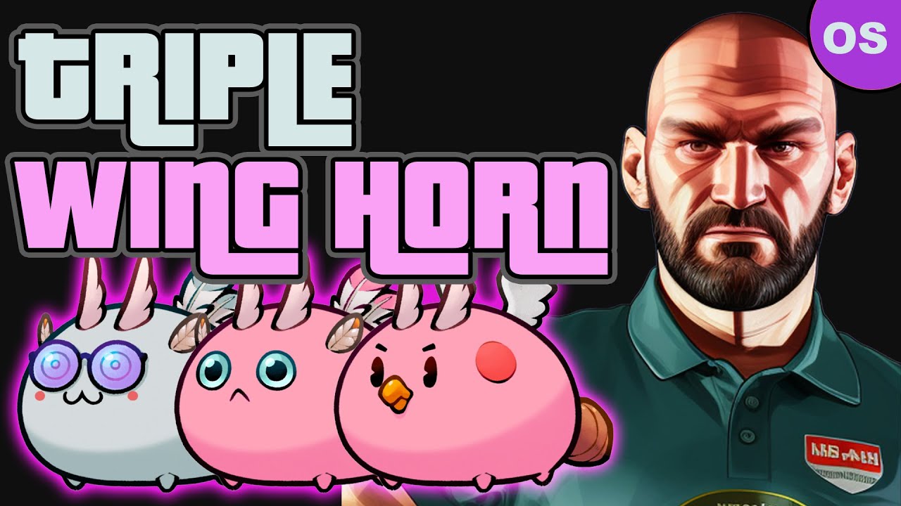 TANK 3 TRIPLE WING HORN AOE BUILD | ORIGINS LEADERBOARDS | AXIE INFINITY