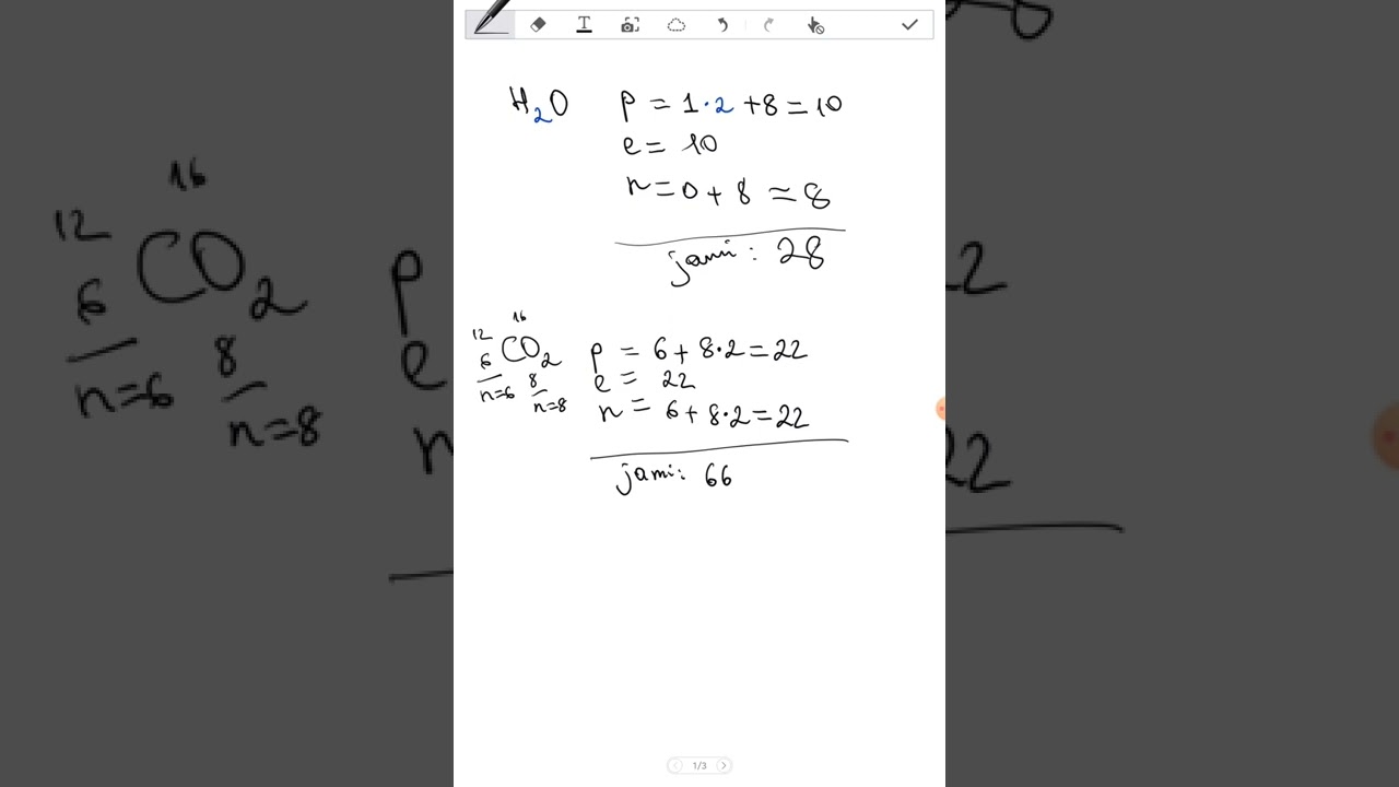 Atom tuzilishi  2 video  Murakkab moddalarda proton, elektron, neytronlar sonini topish