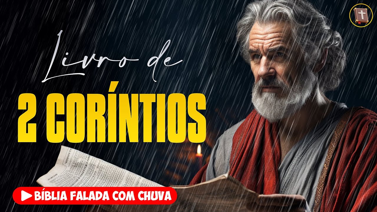 ✝️ 2 CORÍNTIOS - Novo Testamento [Bíblia a Mensagem] 🌧️ Bíblia Falada com Chuva 👉 47