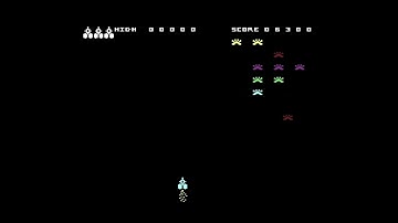 Galaxzions Longplay (Commodore Vic-20 Game) - Warning: Contains Flashing Lights!