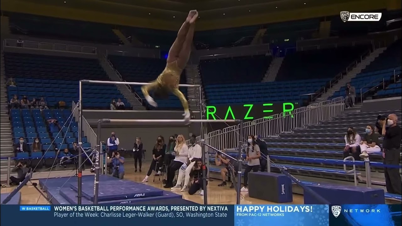 Margzetta Frazier Bars UCLA Meet The Bruins 2021 YouTube
