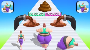 Fat 2 Fit, Mob Control, Marble Run - All Levels Gameplay Android,ios TikTok Video Max Levels TXMBIOS