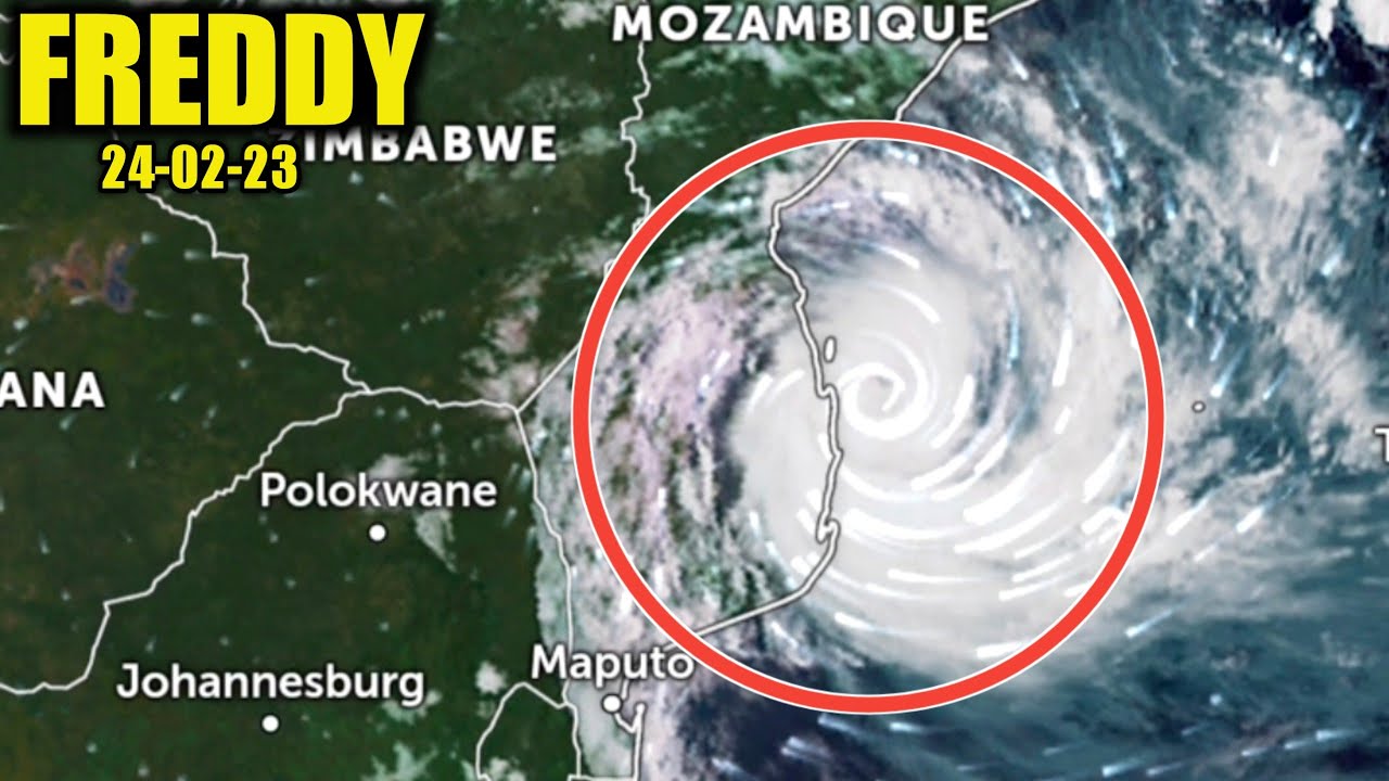 In Few Hours, Freddy Cyclone will Hit Mozambique