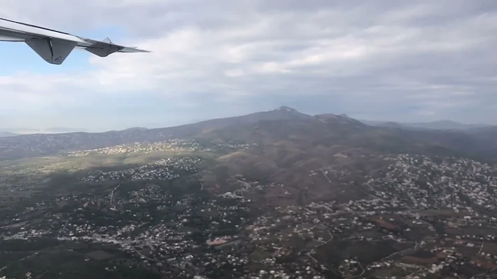 Very windy approaching with  Olympic Air ATR72 (12/12/22)