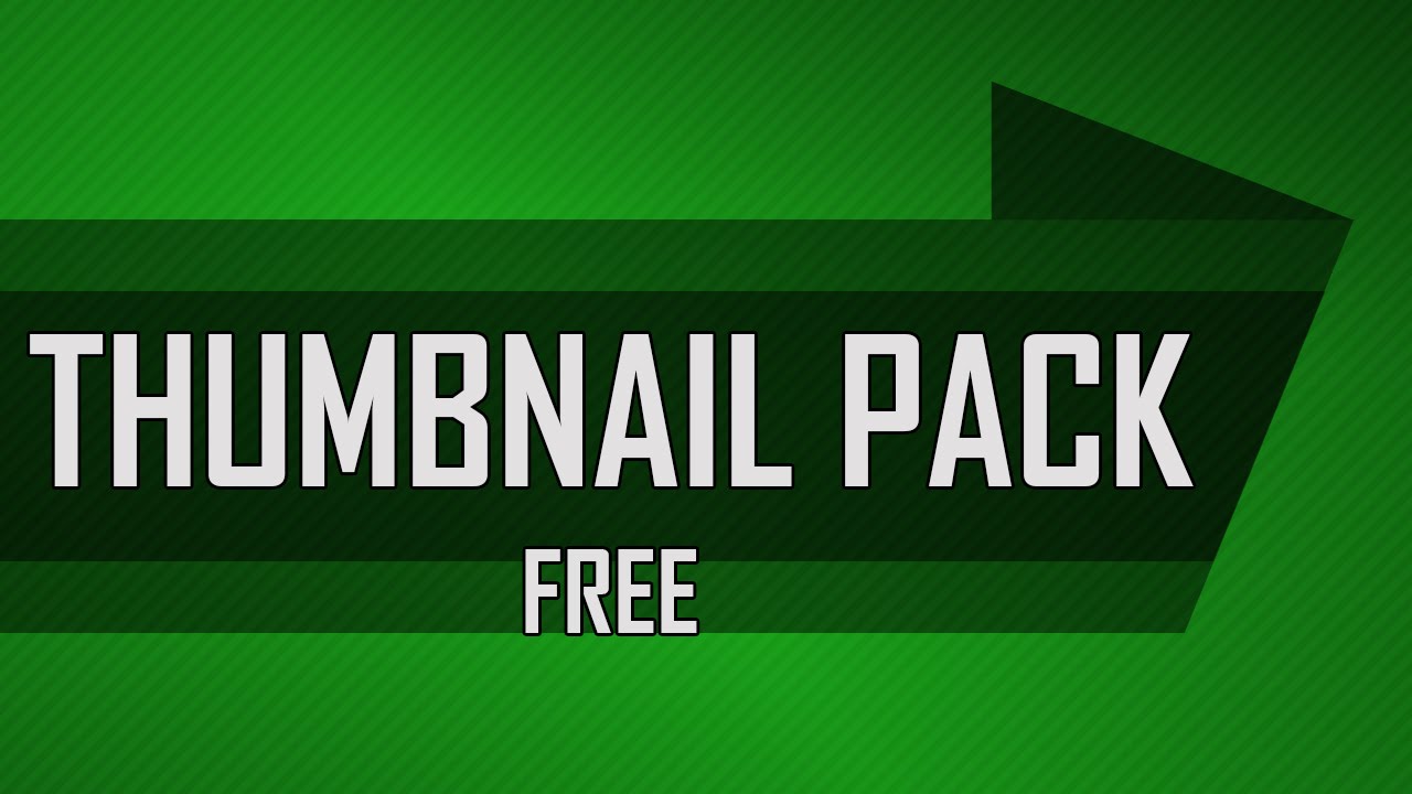 Free Thumbnail Template (PSD) - YouTube