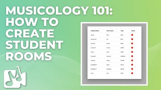 Musicology 101: How to create Student Rooms screenshot 5