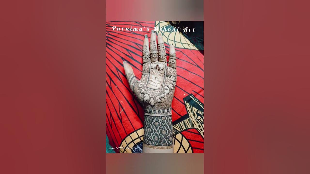 Gorgeous Name Mehndi Design mehndi mehndidesign viral shorts gorgeous-name-mehndi-design-mehndi-mehndidesign-viral-shorts