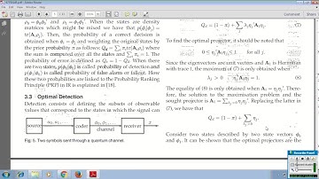 Relevance Feedback Algorithms Inspired By Quantum Detection