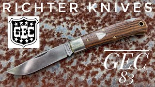 Richter Knives 224 | GEC 83 FOR YOUR VIEWING PLEASURE!