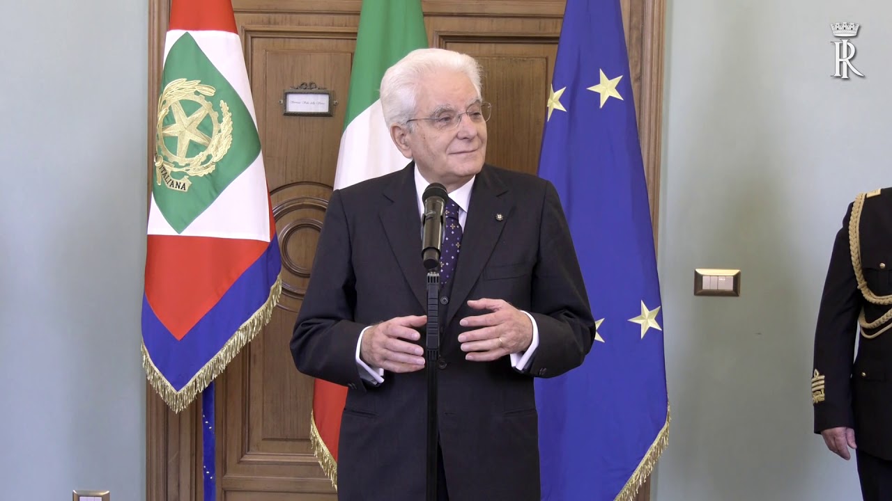 Mattarella incontra una rappresentanza di Allievi degli Istituti di Formazione Militare