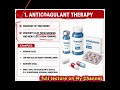 Anticoagulant Therapy Explained in Hindi English | Adult Health Nursing | Full Lecture