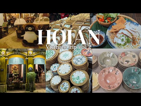 【ベトナム・ダナン旅行Vlog】世界遺産ホイアンを満喫|グルメ・カフェ・買い物・SPA・ボート|Da Nang vol.2