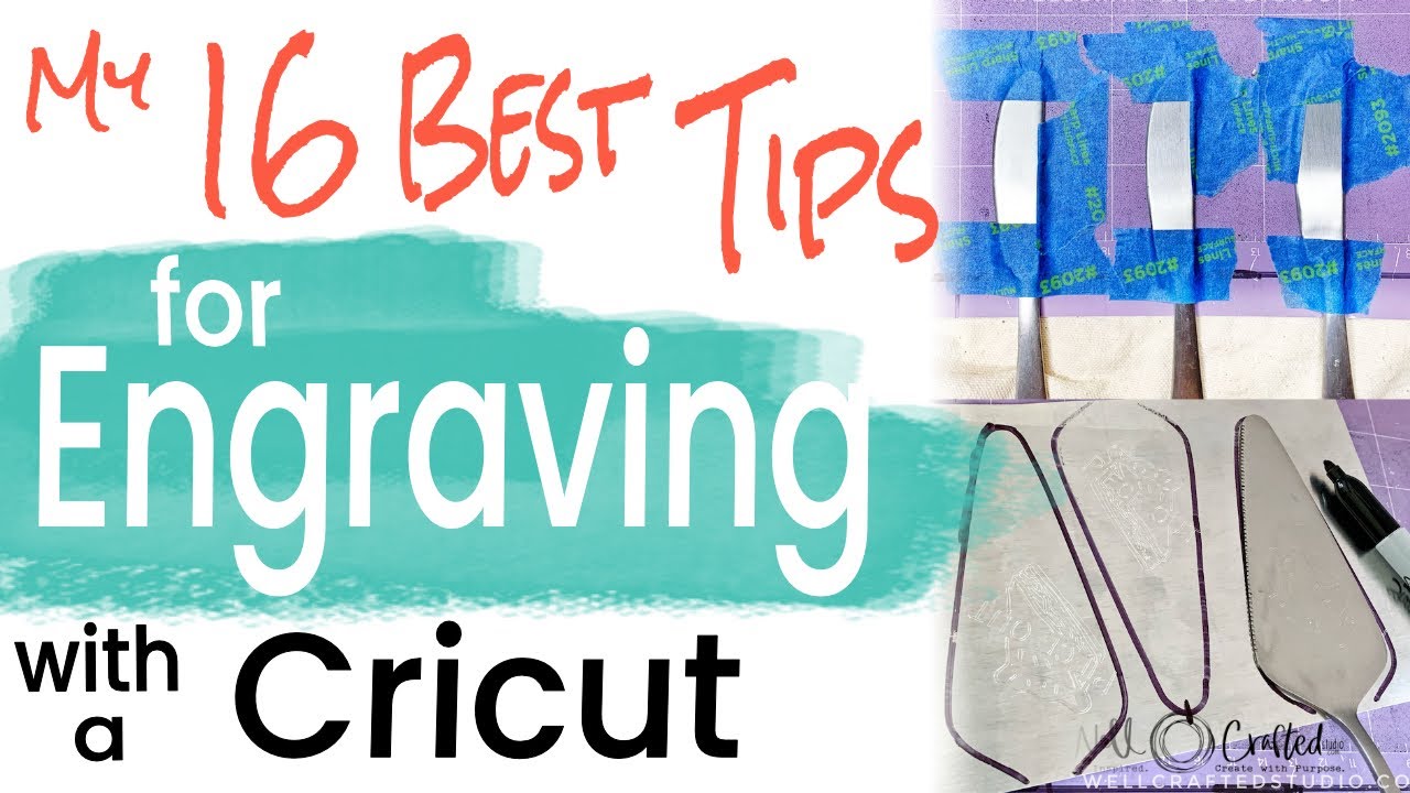 How to Engrave Metal with the Cricut Maker - DIY Danielle®