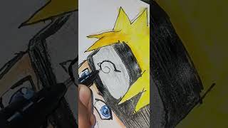 naruto drawing.anime drawing  #shorts