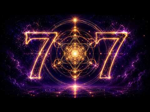 ✨ 7/7 Portal Opens Today · Archangel Metatron · 777Hz Divine Portal Frequency