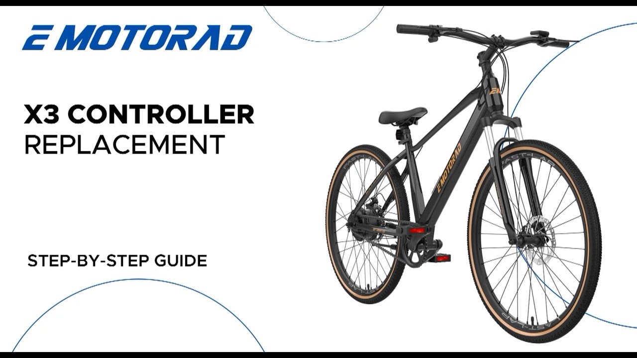 EMotorad X3 E-Bike Controller Replacement Guide | Step-By-Step Tutorial