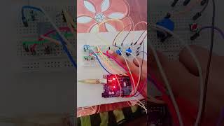 UP/DOWN COUNTER for 7segment display and also ON/OFF the display by using two push buttons