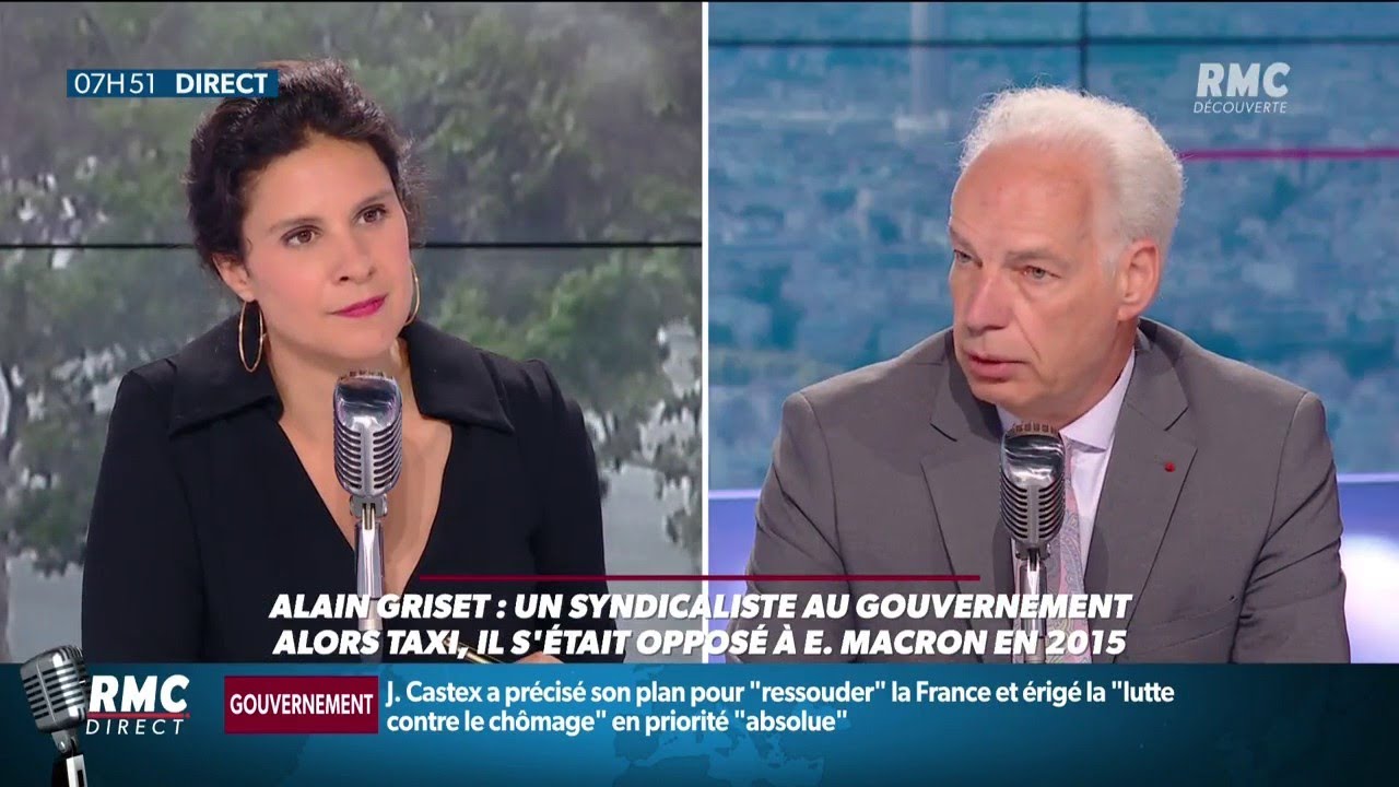 Le Parcours Atypique D Alain Griset Artisan Taxi Pendant 40 Ans Devenu Ministre Charge Des Pme Youtube