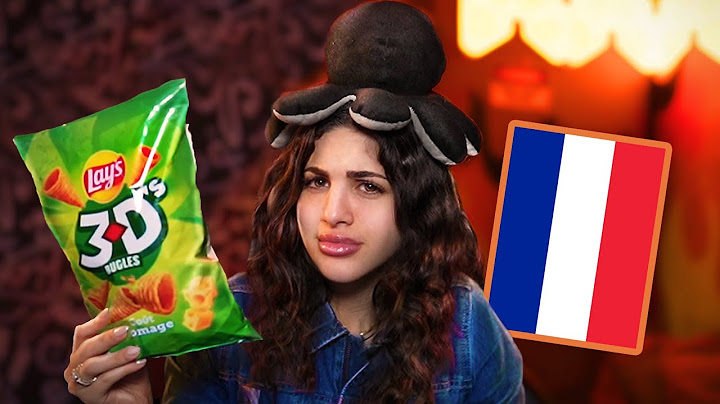 جربت اغرب السناكات الفرنسية !