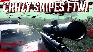 CRAZY SNIPES FTW! (H1Z1 PS4)