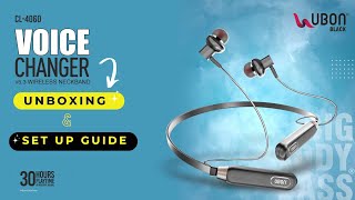 Voice Changer - UBON-4060 Neckband: Unboxing & Setup Guide - Unleash the Fun of Voice Change screenshot 5