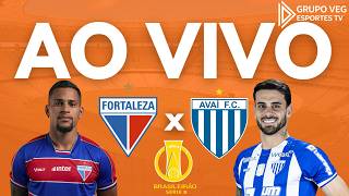 AO VIVO: FORTALEZA X AVAÍ