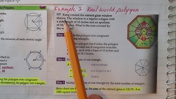 Area of Regular Polygons & Composite Figures Part 1 Geo